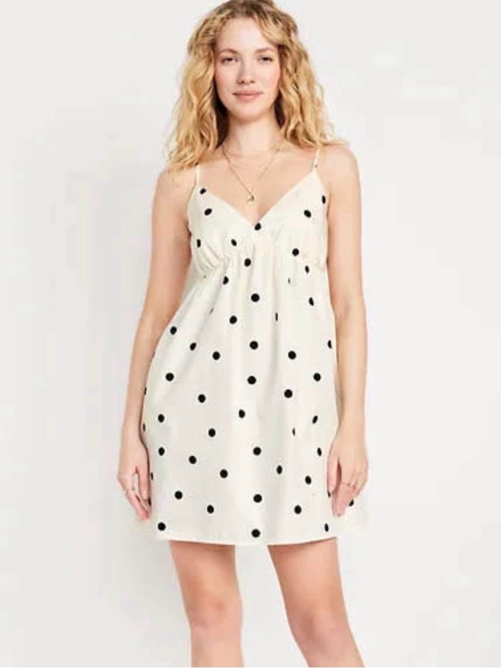 Old Navy Polka Dot Mini Swing Dress